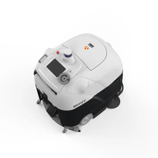 Intelligent Robot sweeper vacuum cleaning for factory workshop